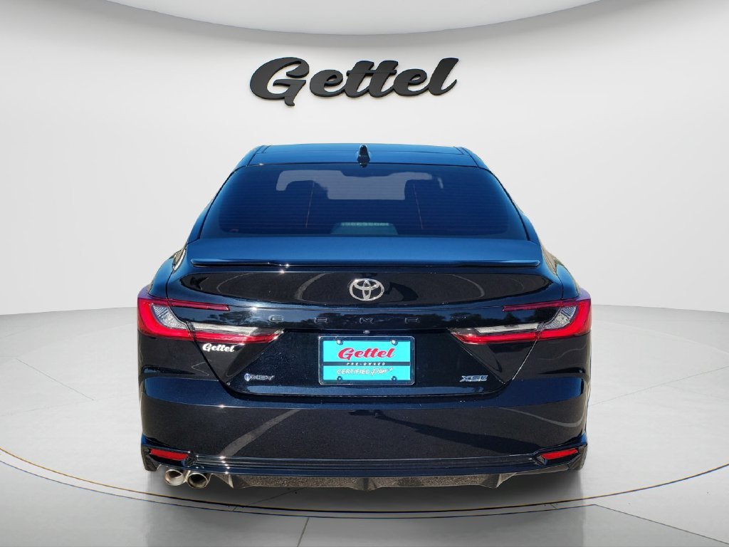 Certified Used 2025 Black Toyota XSE image 6