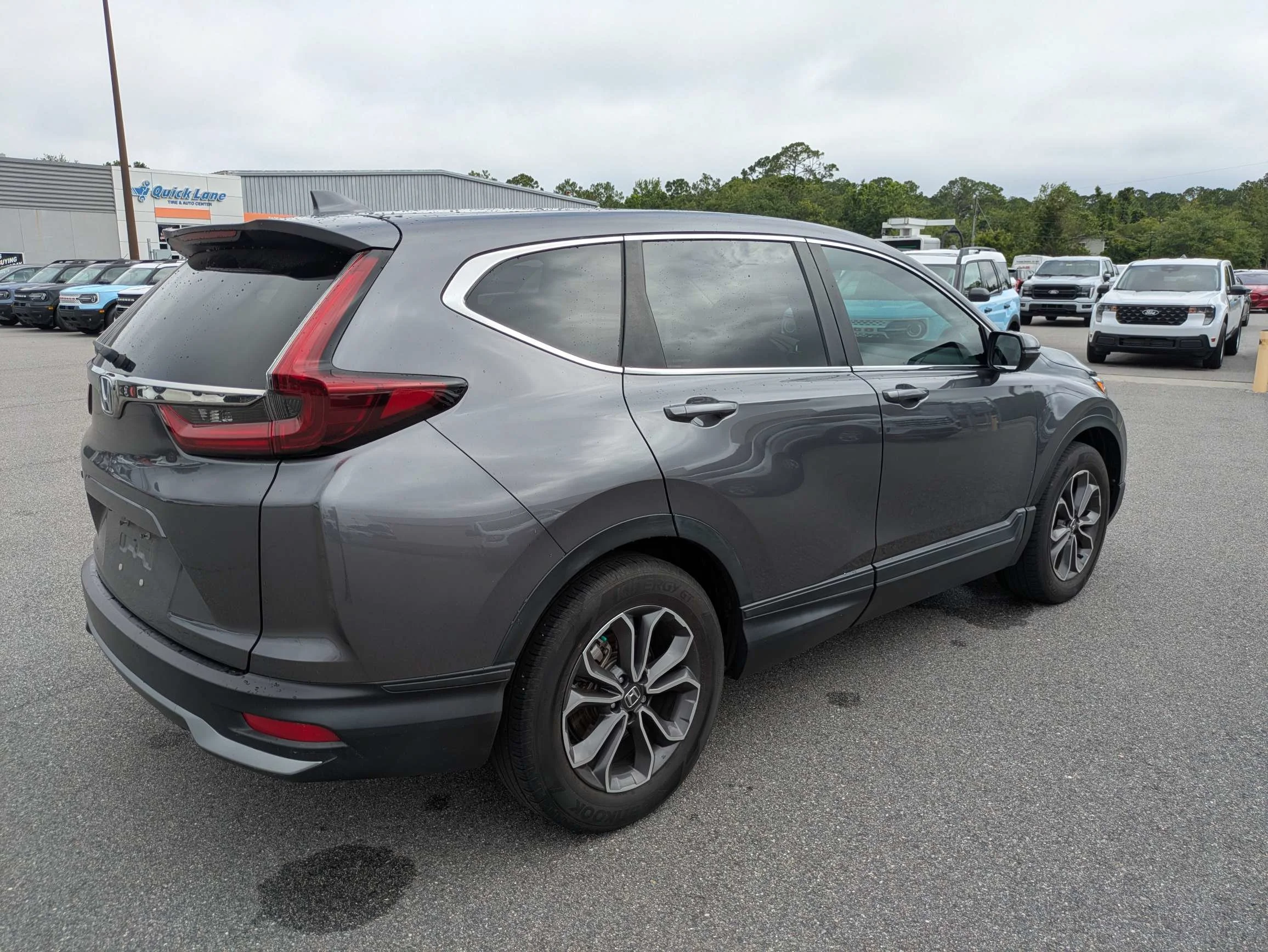 Used 2020 Sonic Gray Pearl Honda EX-L w/Honda Sense Safety System, Leather, & Moonroof image 4