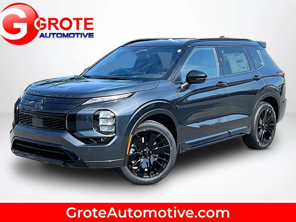 New 2026 Gray Mitsubishi BLACK EDITION S-AWC image 1
