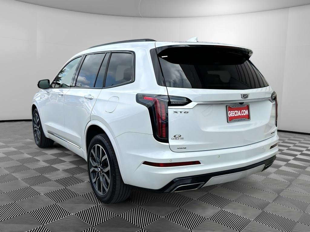 Used 2023 Crystal White Tricoat Cadillac AWD Sport image 6