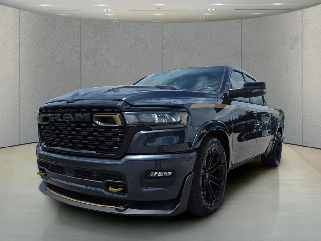 New 2026 Forged Blue Metallic Exterior Paint RAM Big Horn image 10