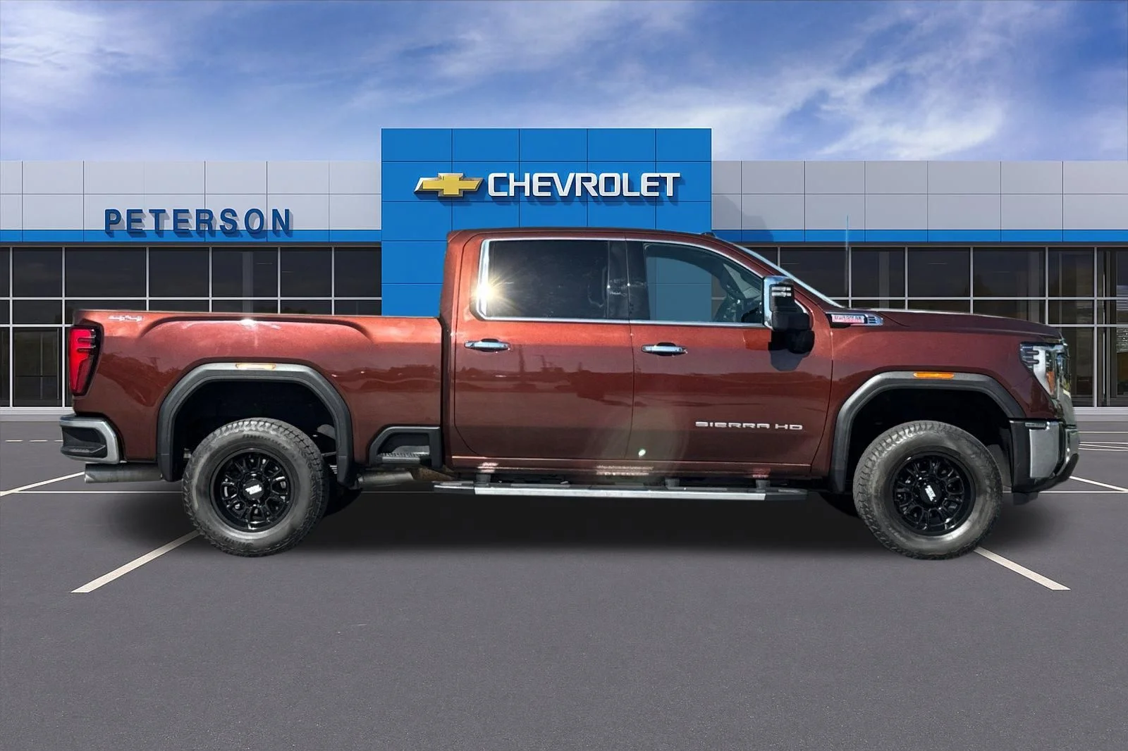 Certified Used 2024 Red GMC SLT image 3