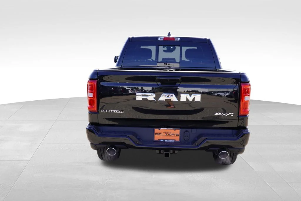 New 2026 Diamond Black Crystal Pearl-Coat Exterior Paint RAM Big Horn image 5