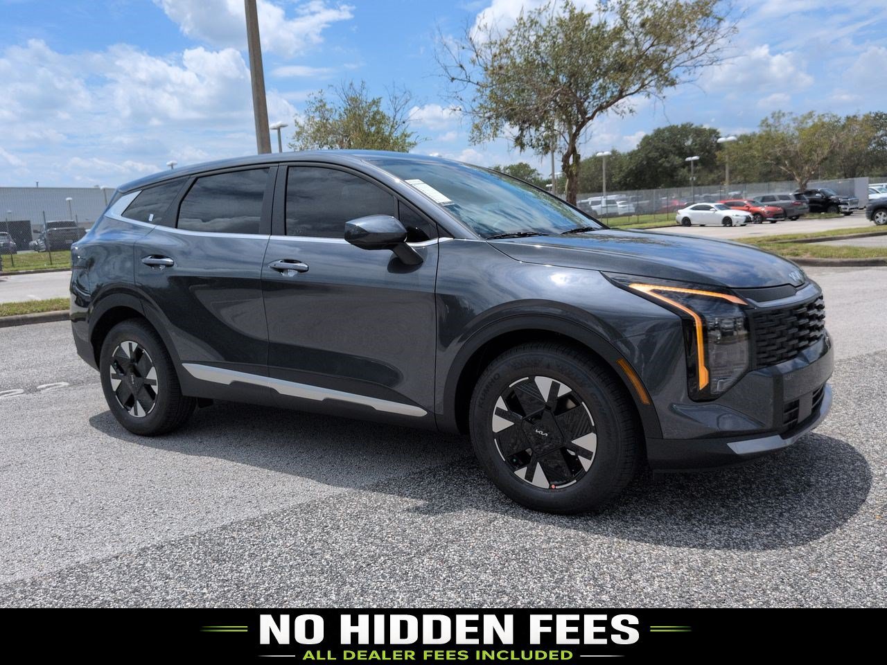 New 2027 Gravity Gray Kia LX image 1