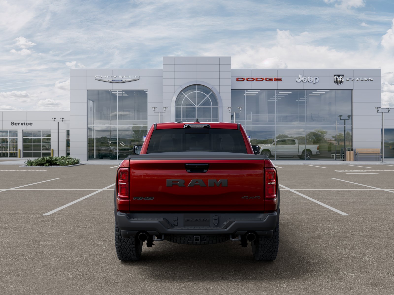 New 2026 Molten Red Pearl-Coat Exterior Paint RAM RHO image 33
