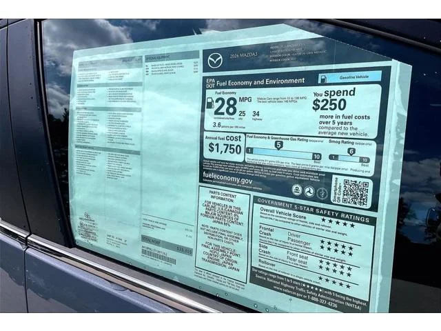 New 2026 Polymetal Gray Metallic Mazda 2.5 S Carbon Edition AWD image 14