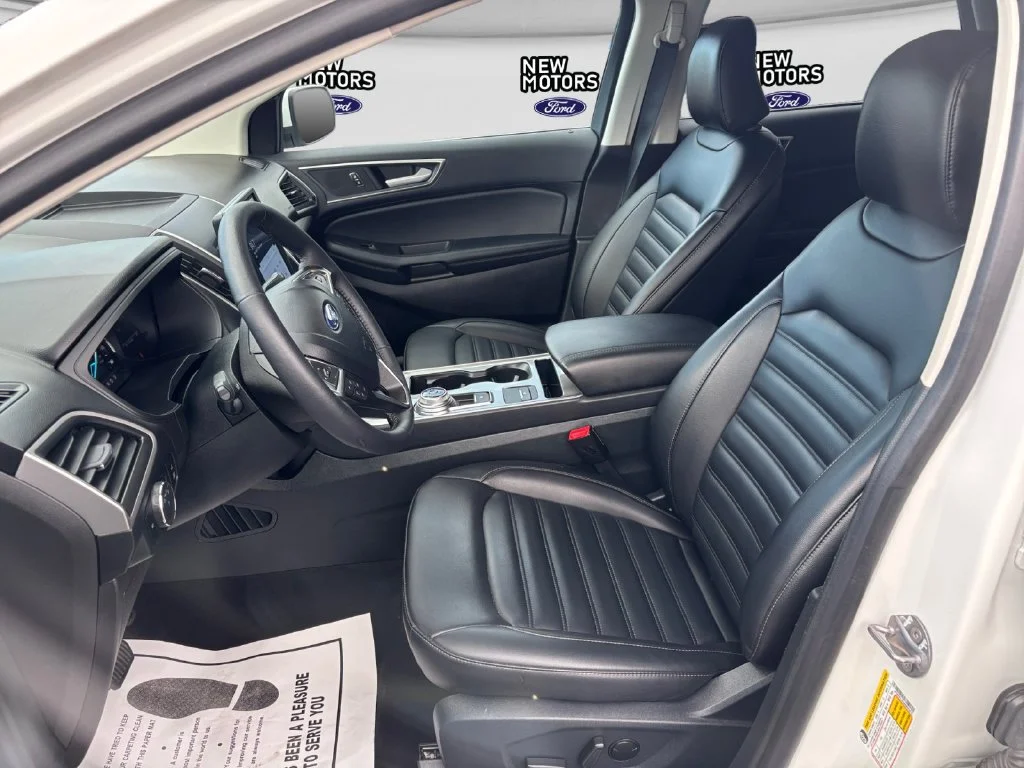 Used 2024 White Metallic Ford SEL image 10