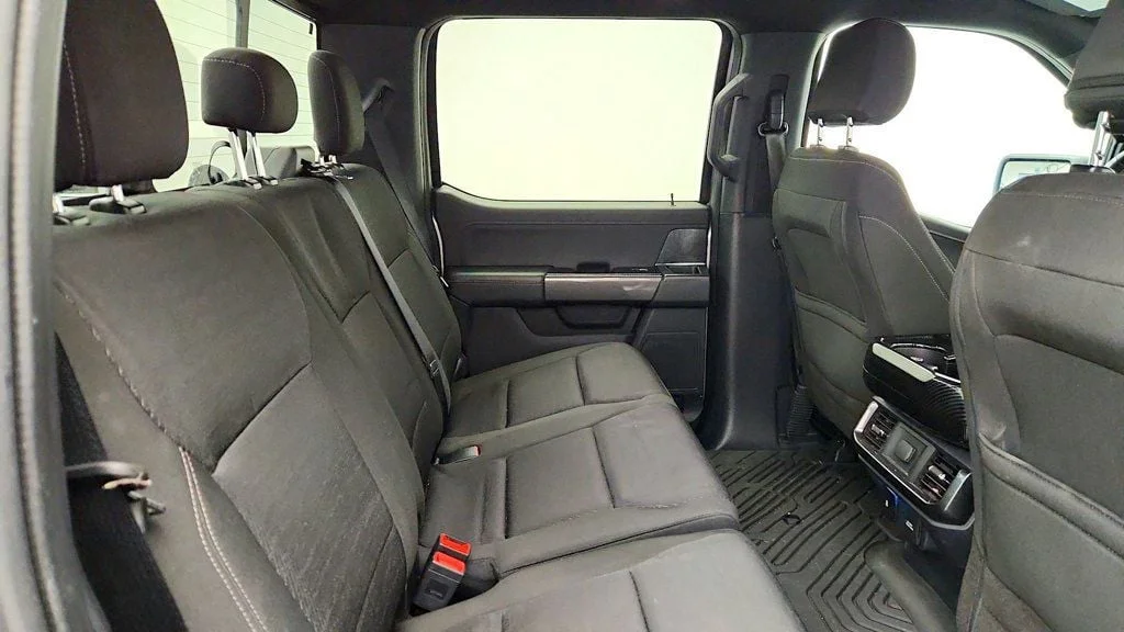Used 2022 Iconic Silver Metallic Ford XLT 4WD SuperCrew 5.5