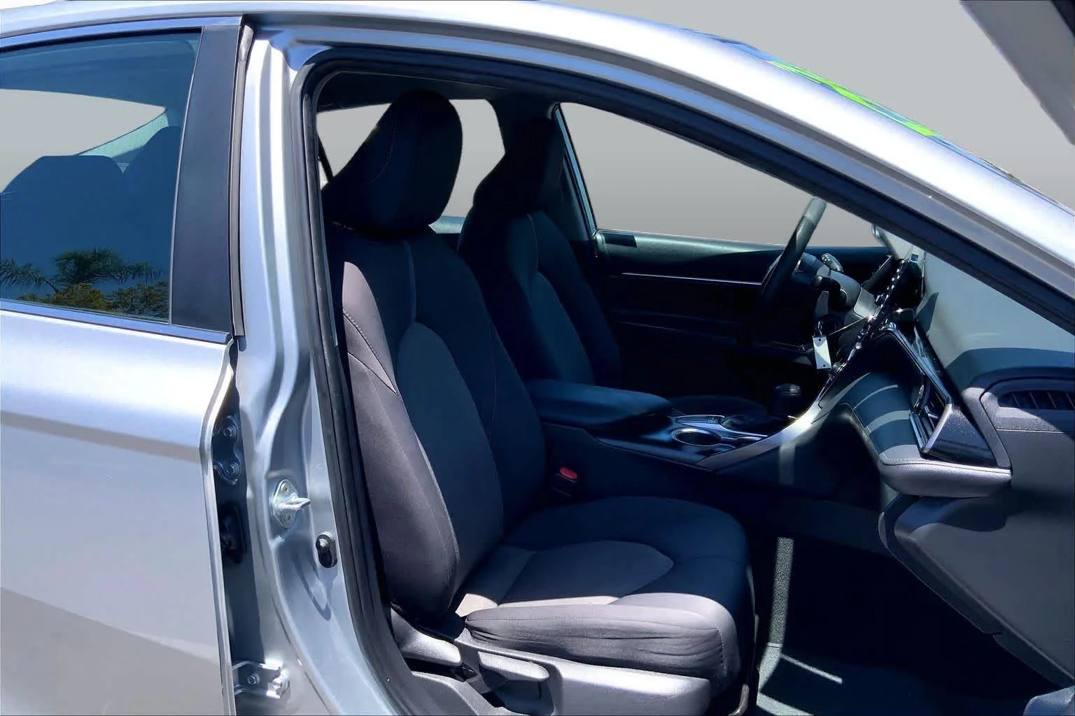 Used 2022 Celestial Silver Metallic Toyota LE image 8