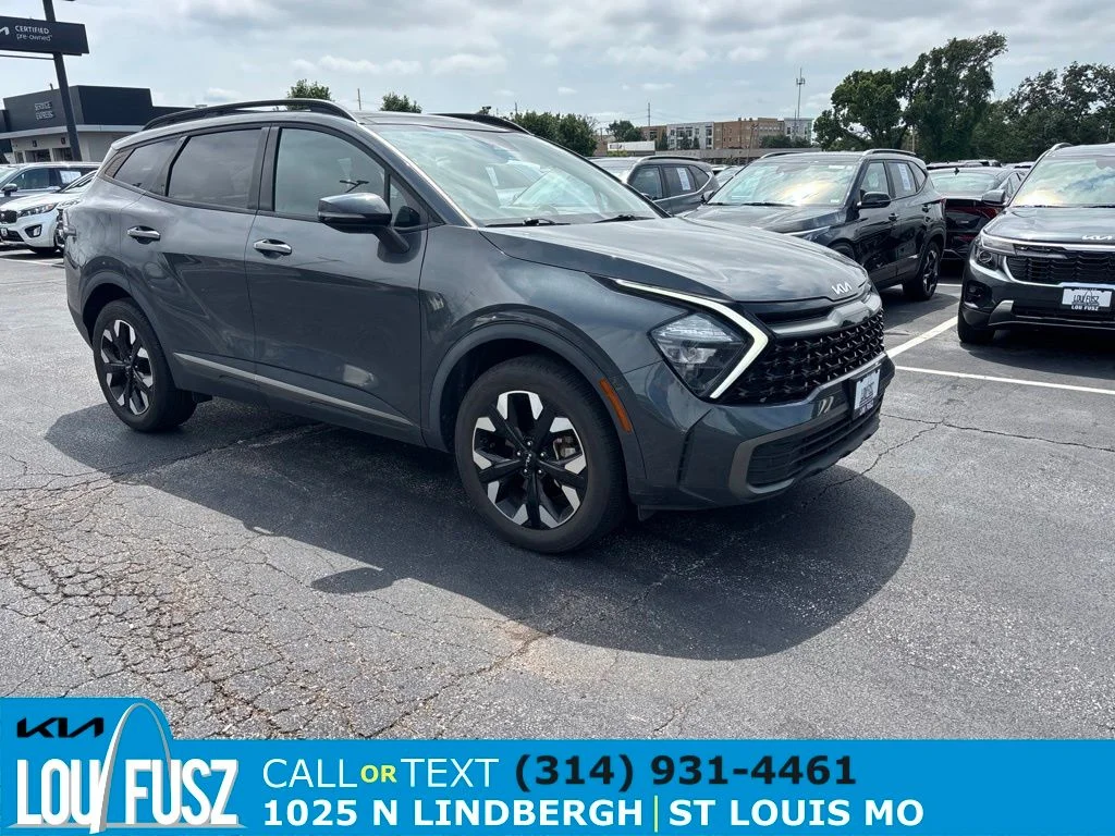 Used 2023 Gravity Gray Kia X-Line image 1