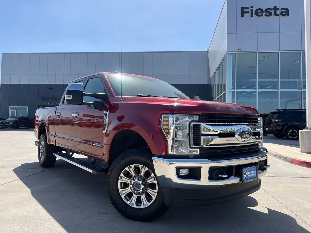 Used 2019 Red Ford XLT image 1