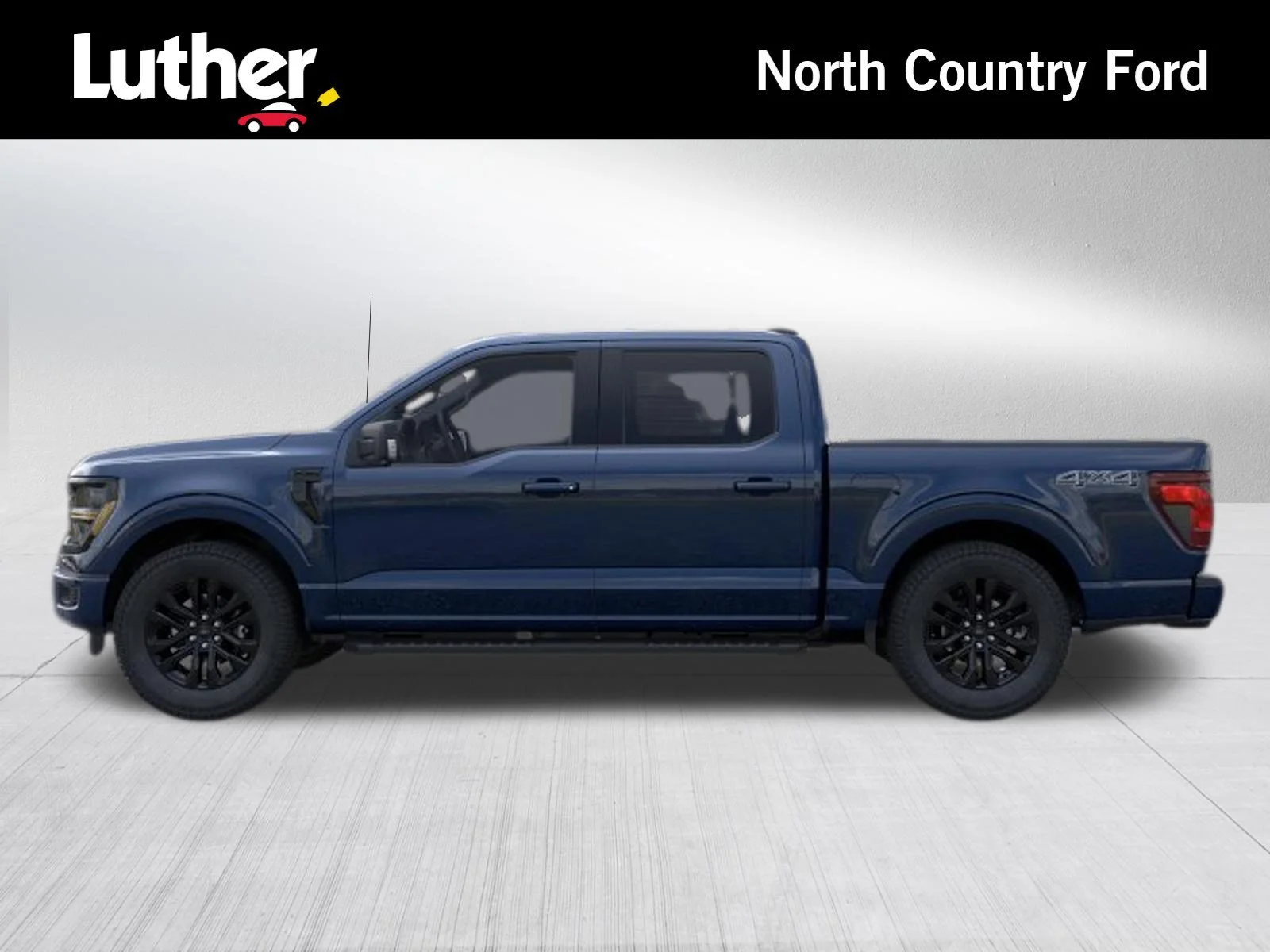 New 2026 Antimatter Blue Metallic Ford XLT image 3