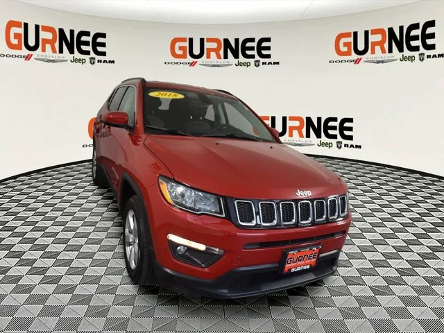 Used 2018 Red Jeep Latitude image 10