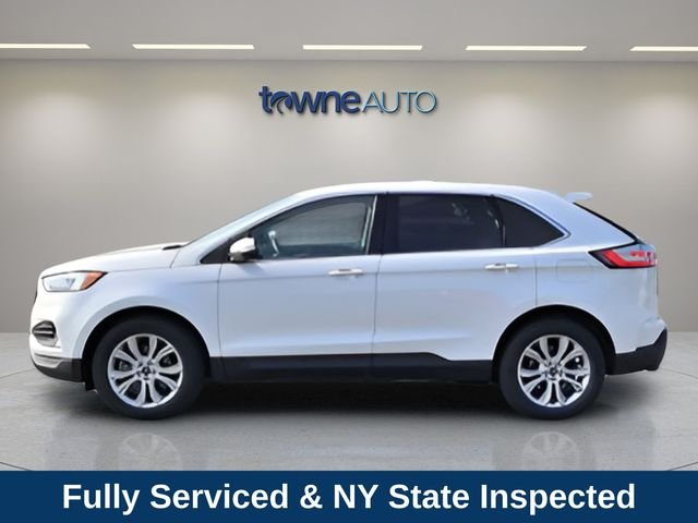 Used 2022 White Ford Titanium image 2