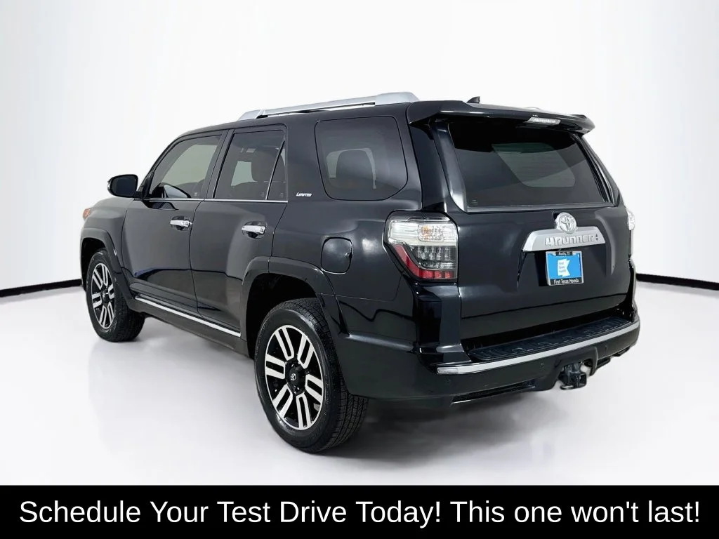 Used 2018 Midnight Black Metallic Toyota Limited image 5