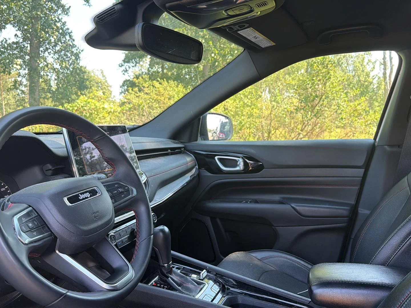 Used 2023 Bright White Clearcoat Jeep Trailhawk image 7