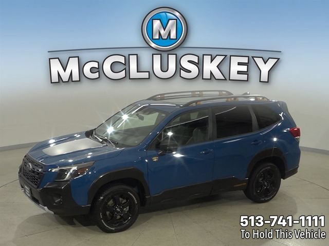 Certified Used 2024 Geyser Blue Subaru Wilderness image 1