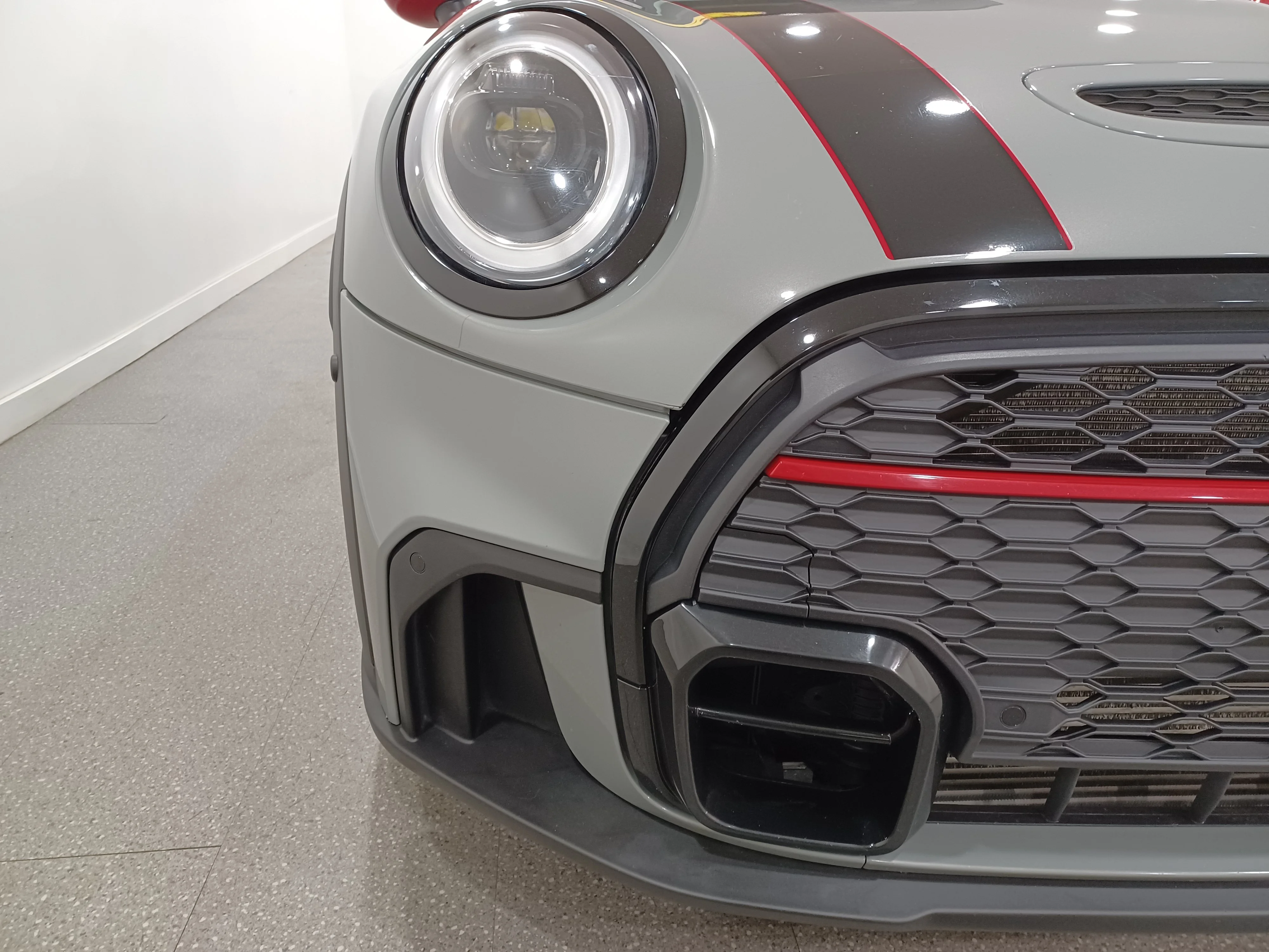 Certified Used 2023 Moonwalk Grey Semi-Metallic MINI John Cooper Works*Adaptive Cruise | Nav | HUD | Htd Alcantara Seats | Dual Sunroof | Harman/Kardon image 4