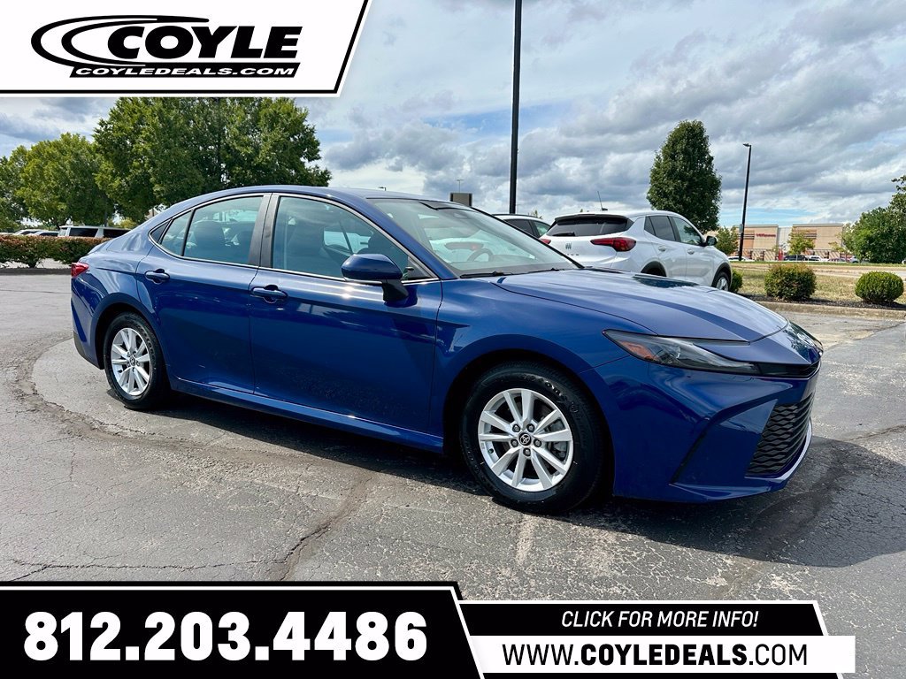 Used 2025 Blue Toyota LE image 1
