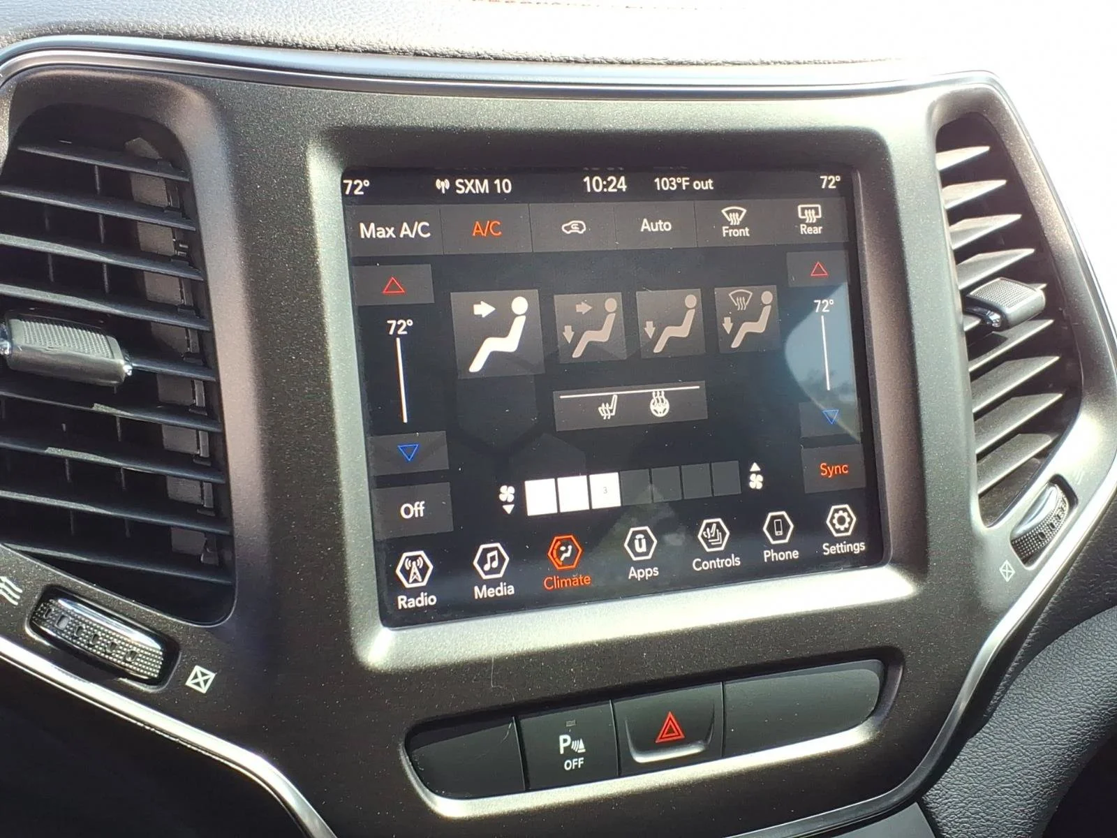 Used 2019 Hydro Blue Pearlcoat Jeep Trailhawk image 19