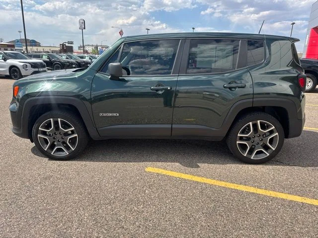 Used 2021 Technogreen Metallic Clearcoat Jeep Sport image 7