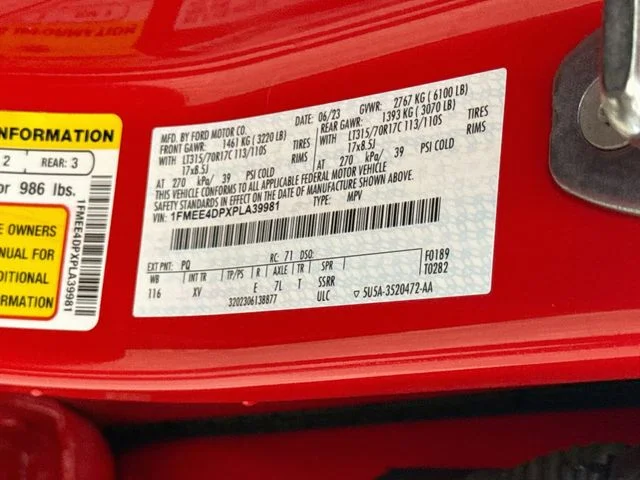 Used 2023 Race Red Ford Heritage Edition image 31