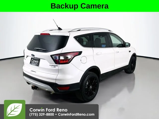 Certified Used 2018 White Platinum Clearcoat Metallic Ford Titanium image 7