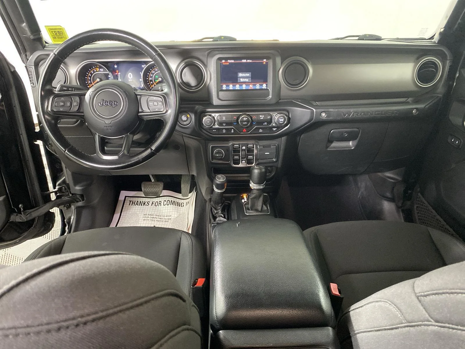 Used 2022 Black Clearcoat Jeep Unlimited Sport S image 3