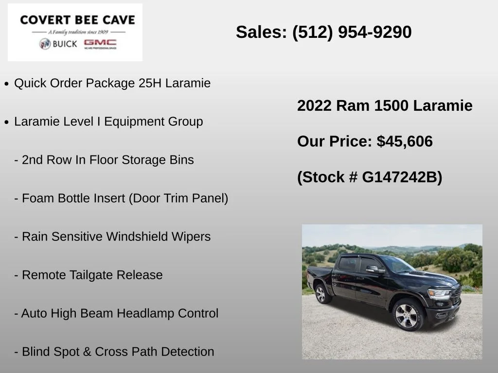 Used 2022 Black Ram Laramie image 6