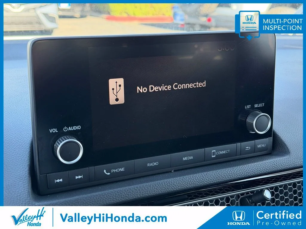Certified Used 2025 Platinum White Pearl Honda 4D SPORT image 53