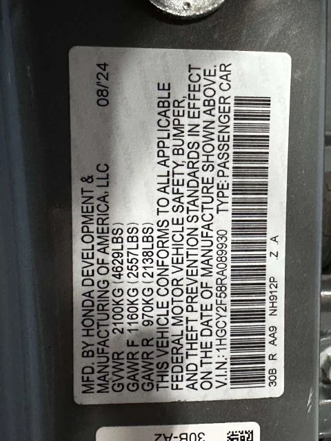 2024 Honda Accord Hybrid Sport - Photo 32