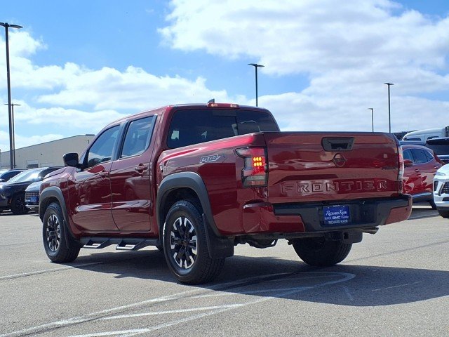Used 2023 Red Nissan Crew Cab PRO-X 4x2 image 5