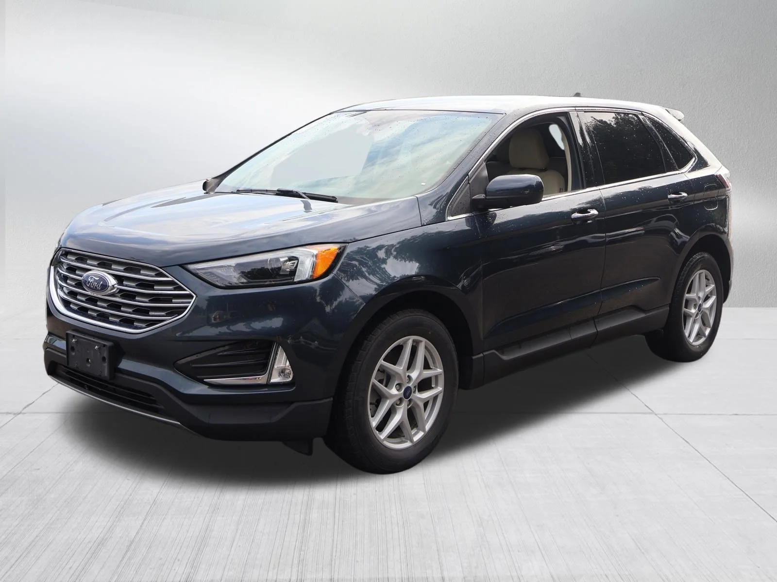 Used 2022 Stone Blue Metallic Ford SEL image 3
