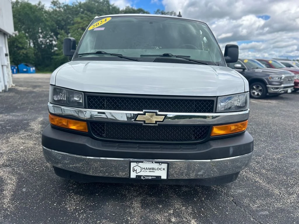 Used 2024 White Chevrolet Work Van image 2