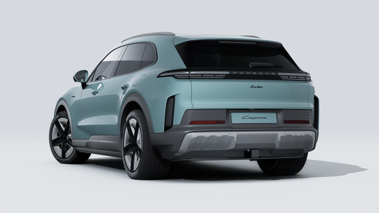 New 2026 Mystic Green Metallic Porsche Turbo Electric image 3