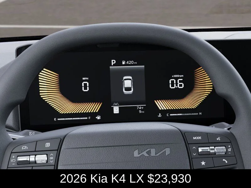 New 2026 Snow White Pearl Kia LX image 21