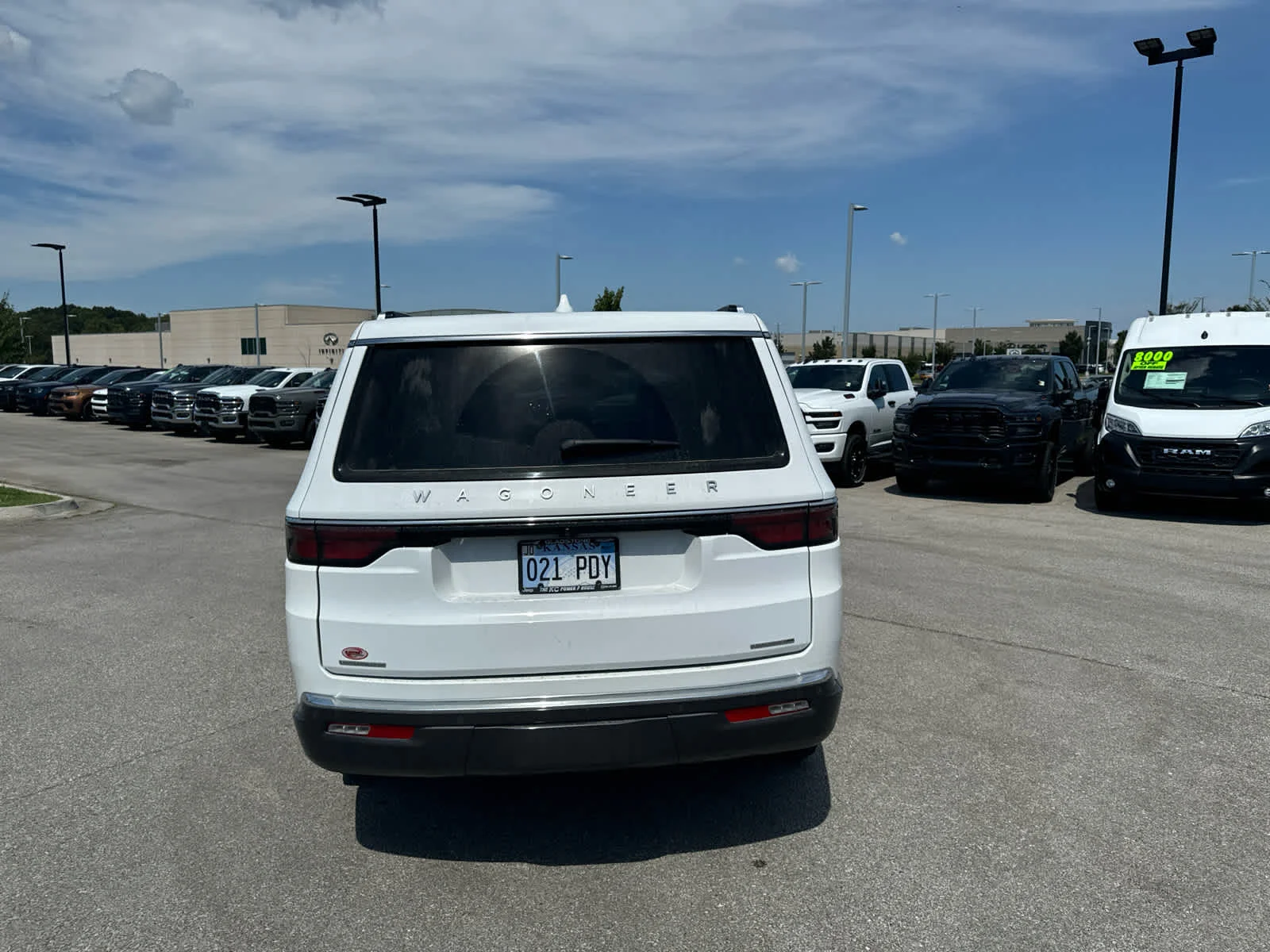 Used 2022 Bright White Clearcoat Jeep Series III image 6