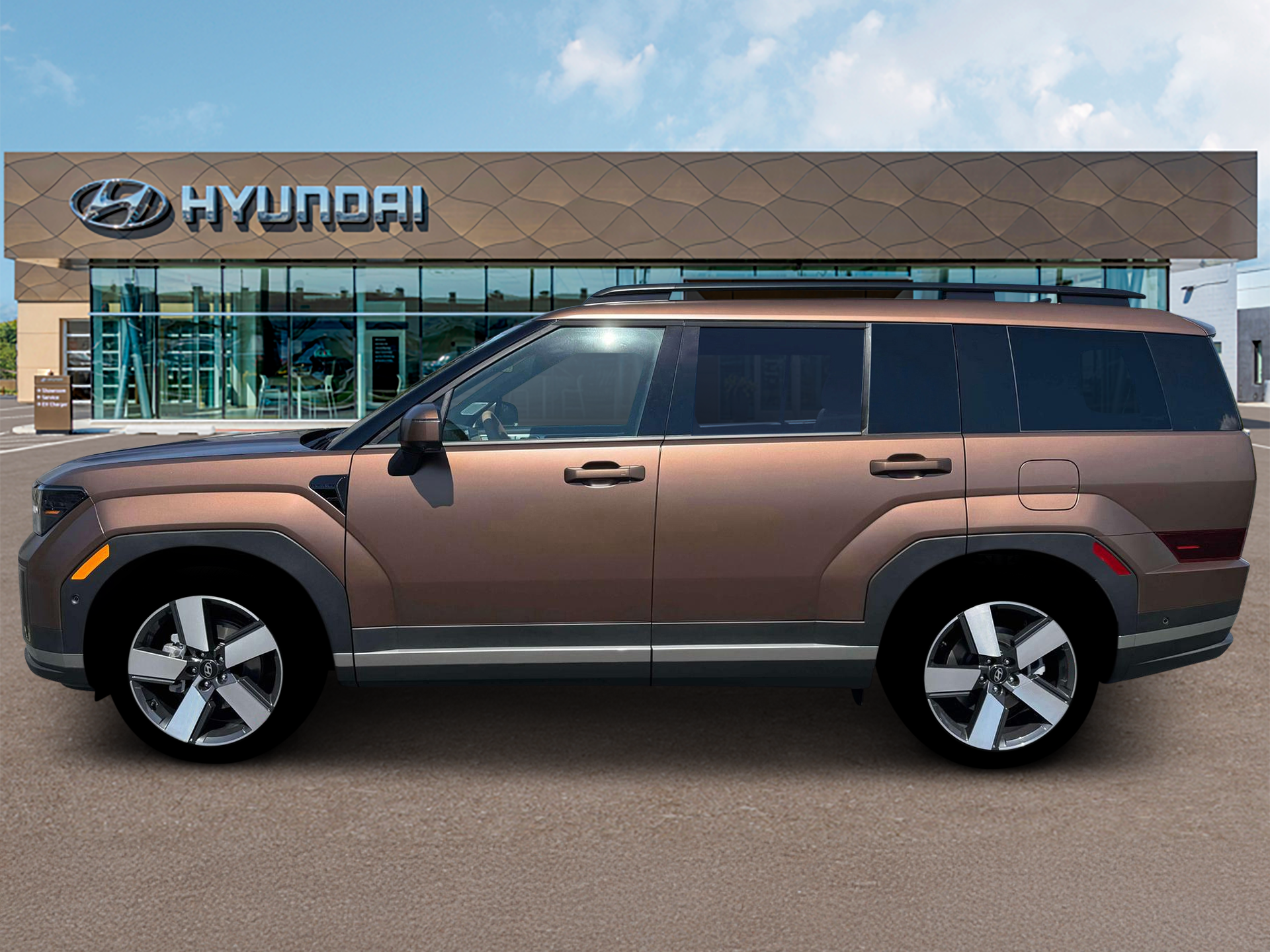 New 2026 Earthy Brass Matte Hyundai Limited AWD image 3