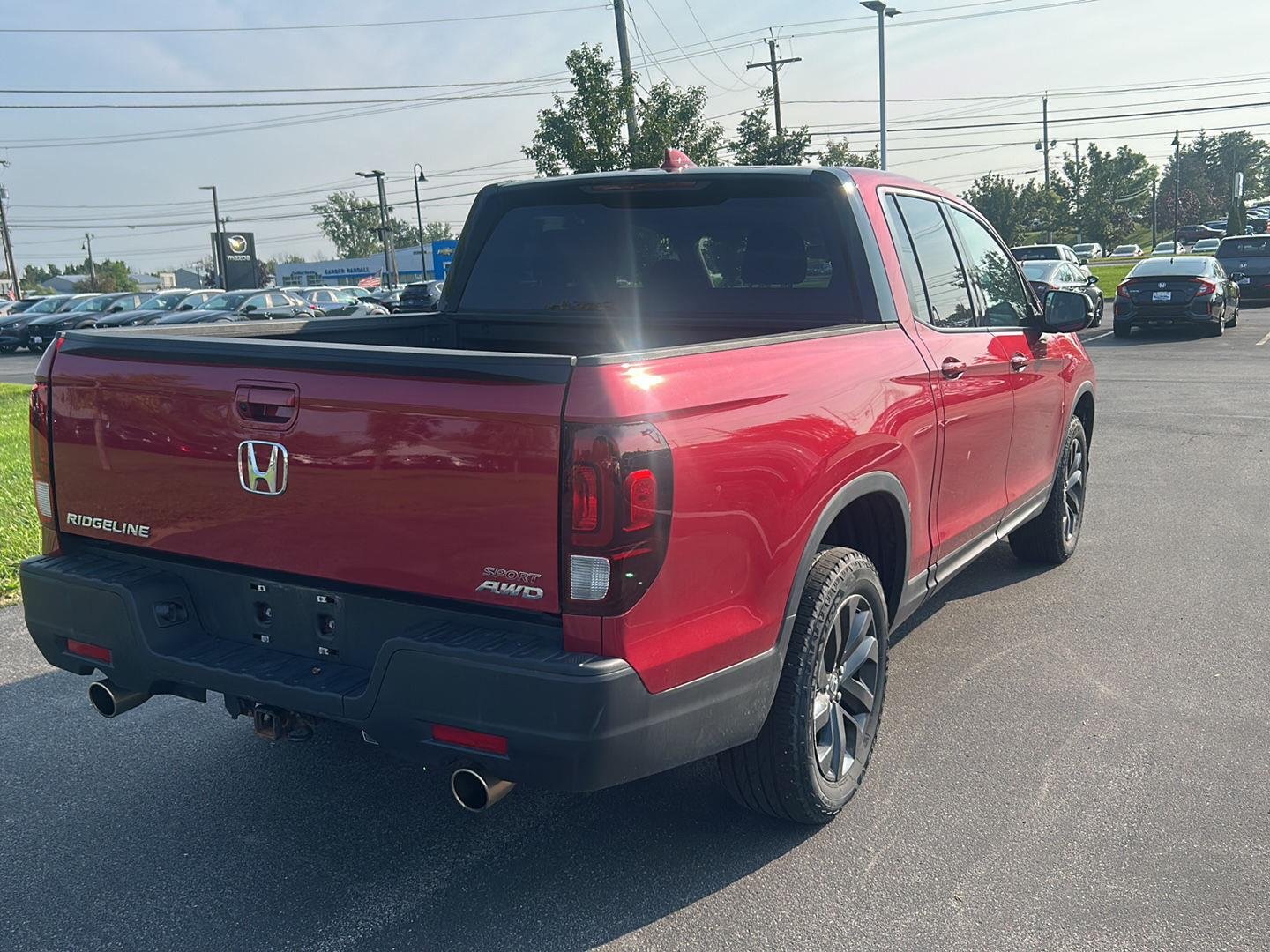 Used 2023 Radiant Red Metallic II Honda Sport image 5