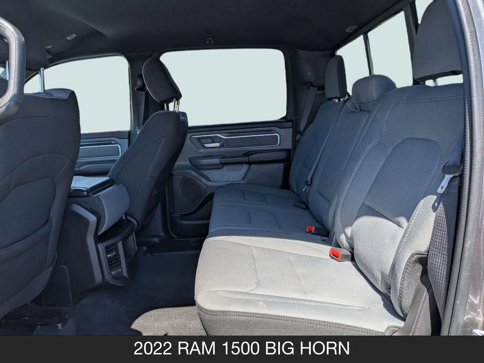 Used 2022 Granite Crystal Metallic Clearcoat Ram Big Horn image 18