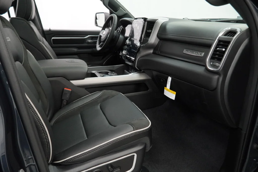 New 2027 Forged Blue Metallic Exterior Paint RAM Laramie image 34