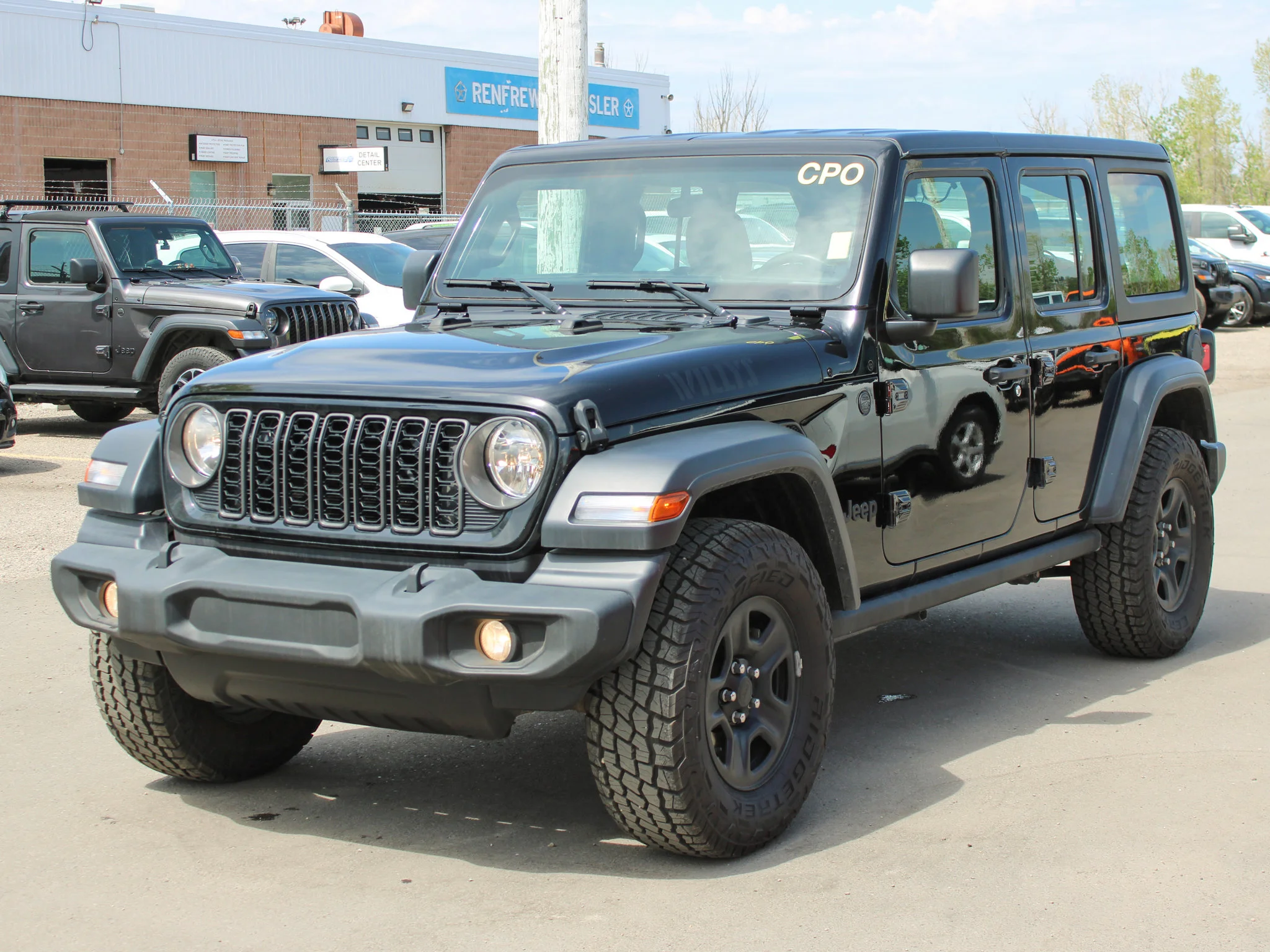 Certified Used 2024 Black Jeep Sport * No Accidents | Hardtop | 3.6L V6 | Skid Plates | Local Trade-In | Apple CarPlay image 12