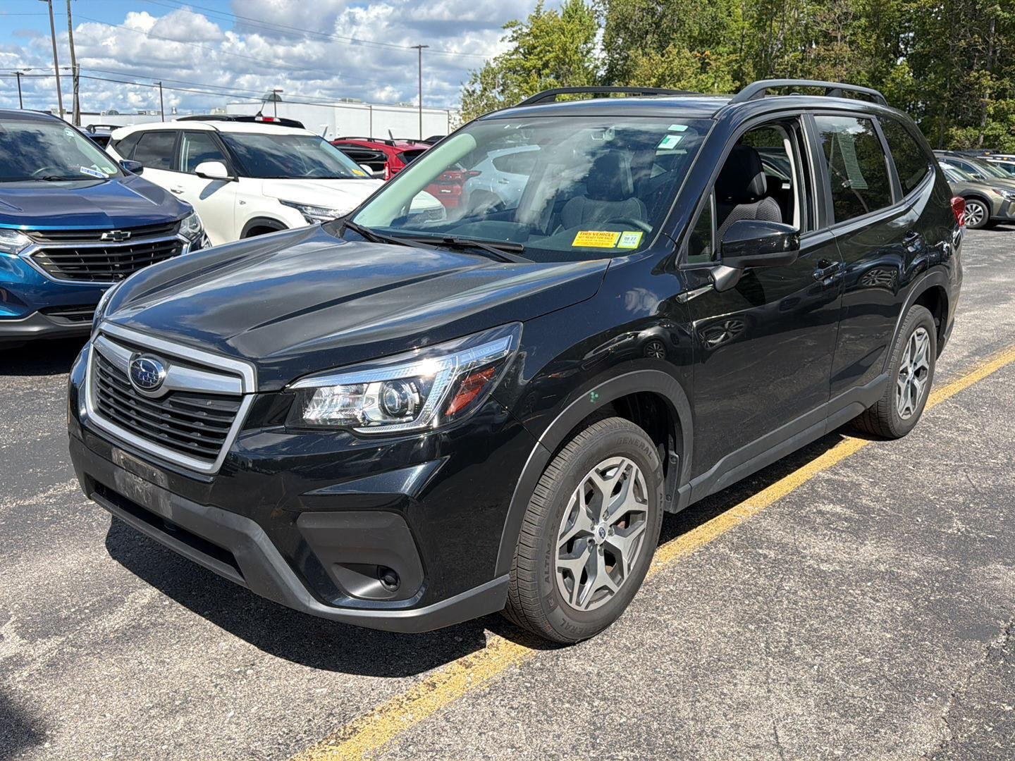 Used 2019 Crystal Black Silica Subaru Premium image 7