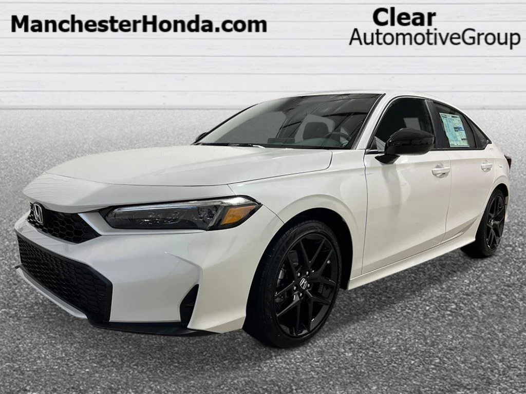 New 2026 Platinum White Pearl Honda Sport image 1