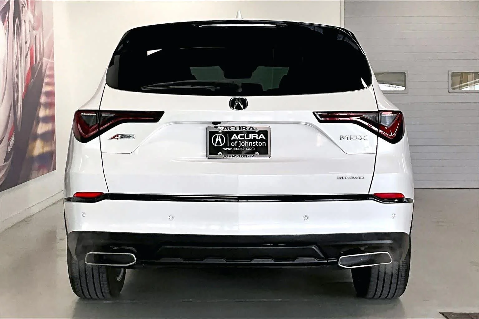 Used 2023 Platinum White Pearl Acura SH-AWD with A-Spec Package image 5