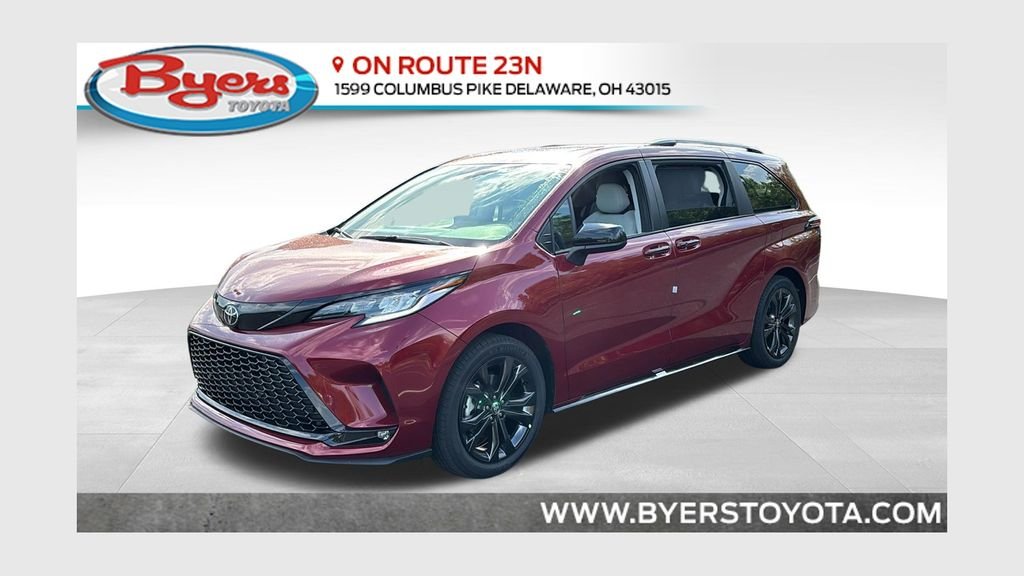 Red (Ruby Flare Pearl 1) 2026 Toyota Sienna Minivan Front-Wheel Drive