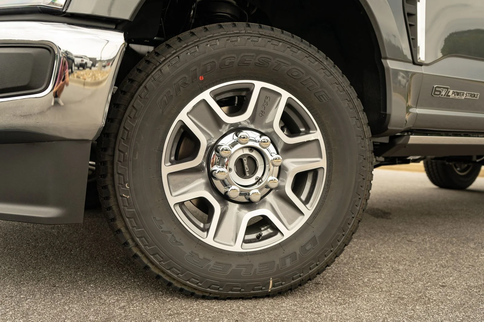 New 2026 Gray Ford Lariat image 7