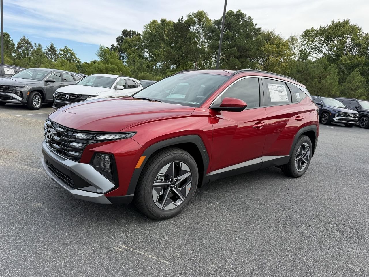 New 2026 Ultimate Red Hyundai SEL FWD image 1