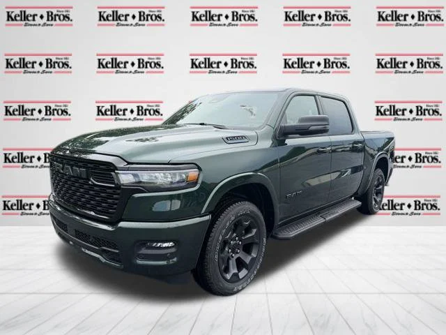 New 2026 Serrano-Green Metallic Exterior Paint RAM Big Horn/Lone Star image 3
