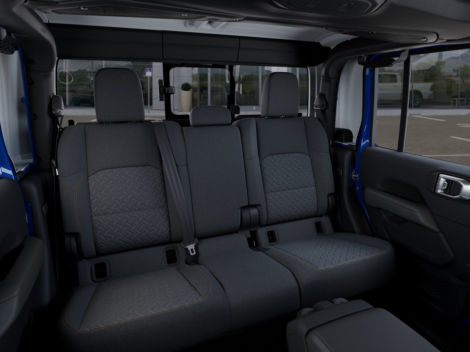 New 2026 Hydro Blue Pearl-Coat Exterior Paint Jeep Mojave image 49